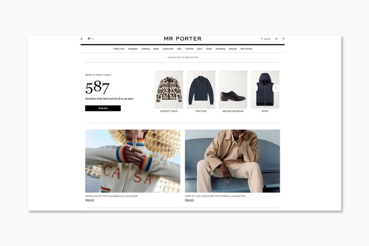 Best Online Stores for Men’s Fashion Brands