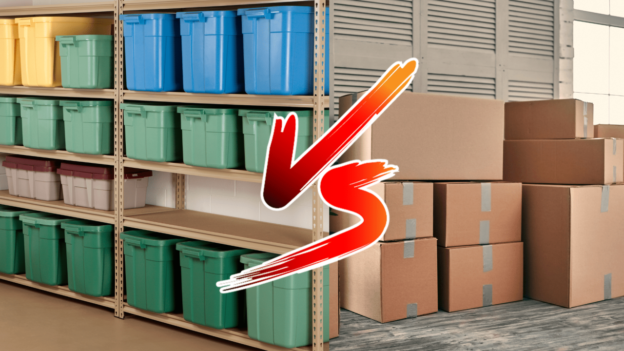 Comparing Plastic vs Wooden Storage Online